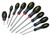 Stanley Tools FatMax Screwdriver Set Parallel/Flared/Pozi Set of 9