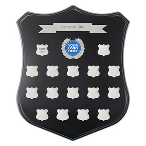 The Fraternity Shield is a timeless award designed to honour achievement, camaraderie, and excellence. Featuring a silver-tone header plate mounted on a premium timber backing, it combines classic styling with a professional and durable presentation.