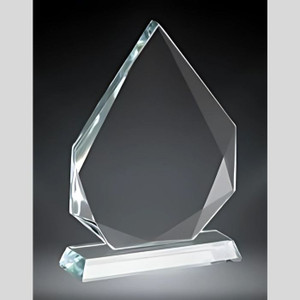 Radiant Diamond Glass Award is an elegant and eye-catching recognition piece that celebrates brilliance and achievement. Crafted from high-quality glass, this award features a diamond-inspired design with precision-cut facets that reflect light beautifully. Its sleek and polished finish, combined with a spacious engraving area, makes it the perfect choice for honoring outstanding accomplishments.
