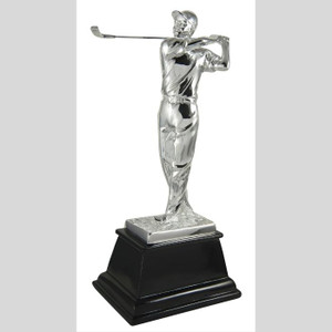 The Birdie Approach Shot Trophy is a unique and captivating award, perfect for recognising excellence on the golf course. Featuring a dynamic design that highlights the precision and skill required for the perfect approach shot, this trophy is a standout choice for golf tournaments and special acknowledgments.