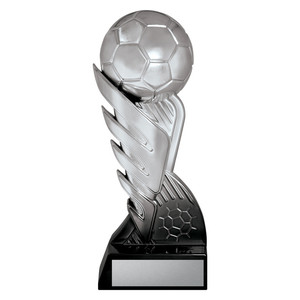 The Football Pegasus Silver Trophy is a refined and dynamic award that celebrates outstanding achievement in football. Featuring a classic silver finish topped with a striking Pegasus football figure, this trophy symbolises strength, speed, and excellence on the field. Its timeless design and polished presentation make it a standout choice for any football awards ceremony.