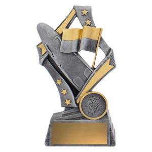 The Lifesaving Flag Theme Trophy is a meaningful and visually striking award designed to recognise excellence and dedication in surf lifesaving. Featuring a classic flag–themed design, this trophy proudly represents safety, teamwork, and commitment to protecting our beaches. Its bold appearance and quality finish make it an ideal choice for lifesaving presentations and events.