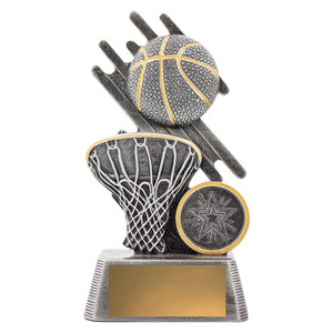 The Basketball Zoom Trophy is a dynamic and modern award, perfect for celebrating outstanding basketball achievements. Featuring a bold design with basketball-themed elements, this trophy is crafted for impact and durability. Ideal for players, teams, or special basketball events, it provides a striking way to honour success on the court.