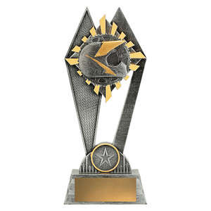 The Motocross Peak Trophy is a rugged and high-octane award designed to celebrate speed, airtime, and off-road mastery. Featuring a striking peak design with motocross-themed details, this trophy symbolises bravery, bike control, and reaching the pinnacle of success on the dirt track. Its polished finish and customisable base make it an excellent choice for recognising podium finishers or daring riders across any engine class.