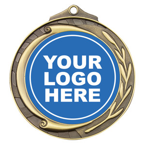 Wreath Medal 50mm - Gold