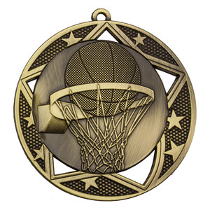 Basketball Galaxy Medal