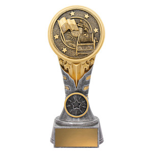 The IKON Lifesaving Trophy is a bold and dynamic award designed to celebrate the skill, vigilance, and physical excellence of those dedicated to water safety. Featuring a brilliant multi-coloured and textured design, this trophy stands out as a modern masterpiece in any surf club or aquatic centre. Its extra-weight construction gives it a substantial feel, making it an ideal choice for recognising elite performance and the life-changing impact of those who excel in both competition and service.