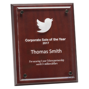 The Floating Acrylic Wooden Plaque is a sophisticated fusion of organic warmth and modern clarity. By suspending a glass-clear acrylic pane above a rich timber backing, this award creates a striking 3D "floating" effect that adds depth and dimension to your commendation. It is a versatile masterpiece designed to bridge the gap between traditional prestige and contemporary minimalism.