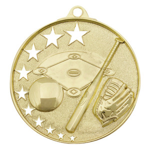 Baseball (Softball) Stars Medal - Gold