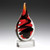 The Art Glass Red & Black is a dynamic piece with standout colours. The range of art glass offers many different options for a different kind of corporate award for your event or presentation.