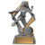 Football / Soccer Flag Player Trophy - Female