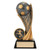 The Football (Soccer) Arch Trophy is a bold and modern award designed to celebrate outstanding performances on the soccer field. Featuring a sleek arch design with football-themed elements, this trophy captures the speed, skill, and passion of the world game. Its striking presentation and customisable base make it an ideal choice for recognising individual excellence or team success at all levels of competition.