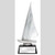 The Dinghy Silver Trophy is a timeless and elegant award designed to celebrate excellence in sailing and dinghy competitions. Featuring a polished silver finish and a classic sailing motif, this trophy embodies sophistication and maritime tradition. Its customisable base allows for personalized engravings, making it a cherished keepsake for any recipient.