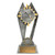The Badminton Peak Trophy is a sleek and elegant award designed to celebrate speed, precision, and competitive excellence. Featuring a striking peak design with badminton-themed details, this trophy symbolises agility, control, and reaching the pinnacle of success. Its polished finish and customisable base make it an excellent choice for recognising individual or team achievements.