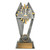 The Chess Peak Trophy is a distinguished and intellectual award designed to celebrate strategy, foresight, and mental mastery. Featuring a striking peak design with chess-themed details, this trophy symbolises tactical brilliance, patience, and reaching the pinnacle of success on the board. Its polished finish and customisable base make it an excellent choice for recognising individual grandmasters or club champions.