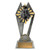 Cricket Batting Peak Trophy - Male