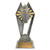 The Netball Peak Trophy is a dynamic and spirited award designed to celebrate teamwork, agility, and court craft. Featuring a striking peak design with netball-themed details, this trophy symbolises coordination, athletic drive, and reaching the pinnacle of success on the court. Its polished finish and customisable base make it an excellent choice for recognising individual players or premiership-winning teams across any division.