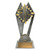 The Surfing Peak Trophy is a fluid and dynamic award designed to celebrate balance, style, and the power of the ocean. Featuring a striking peak design with surf-themed details, such as a rider cutting through a wave, this trophy symbolises connection with nature, athletic skill, and reaching the pinnacle of success on the crest. Its polished finish and customisable base make it an excellent choice for recognising individual surfers, boardriders champions, or event winners across any break.