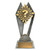 The Trivia Peak Trophy is a smart and spirited award designed to celebrate general knowledge, memory, and quick thinking. Featuring a striking peak design with trivia-themed details, such as a question mark or quiz motif, this trophy symbolises intelligence, teamwork, and reaching the pinnacle of success on the leaderboard. Its polished finish and customisable base make it an excellent choice for recognising pub quiz champions, corporate team winners, or academic challenge victors.
