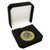 Crown Medal Velvet Box - Black