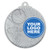 Blitz Basketball Medal - Silver