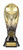 Celebrate triumph with an award that commands attention. The Aztec Series - Football Trophy is a solid, heavyweight trophy heavily inspired by the iconic silhouette of the World Cup Trophy. Featuring a striking combination of deep black and radiant gold finishes, it blends a bold, modern aesthetic with a premium, substantial feel. Its solid construction gives it an impressive weight in the hands of your champions, making it a powerful and lasting symbol of victory on the pitch.