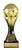 Celebrate the ultimate taste of victory with an award that commands respect. The Freedom Series - Football Trophy is a premium, solid trophy heavily inspired by the iconic silhouette of the World Cup Trophy. Showcasing a sleek fusion of matte black and brilliant gold finishes, this trophy brings a bold, modern edge to the traditional symbol of football triumph. Its robust, solid construction ensures it carries a significant, high-end weight when lifted high by your champions, making it an unforgettable centerpiece for your presentation night.