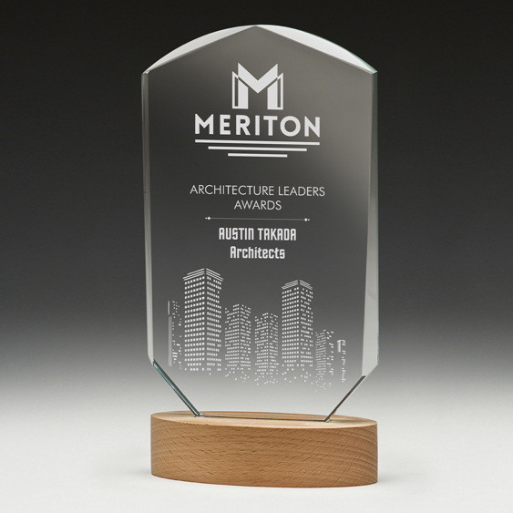 Sophisticated and timeless, the Omega Award from our Crystal & Wood Collection combines the brilliance of crystal with the natural warmth of a timber base. Its elegant, flowing design symbolises achievement, excellence, and enduring success, making it perfect for recognising leadership, milestones, or outstanding performance.

With ample space for engraving, each Omega Award can be personalised to celebrate individual accomplishments or team achievements. A refined statement piece, it balances contemporary style with classic appeal, creating an award that will be proudly displayed for years to come.
