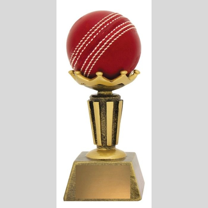 The Cricket Ball Holder Trophy (175MM) is a stylish and practical award, ideal for commemorating exceptional achievements in cricket. Standing 175mm tall, this trophy features a dedicated holder designed to securely display a cricket ball, making it perfect for preserving and showcasing memorable moments. The sturdy base includes ample space for personalised engraving to add a unique touch to the award.