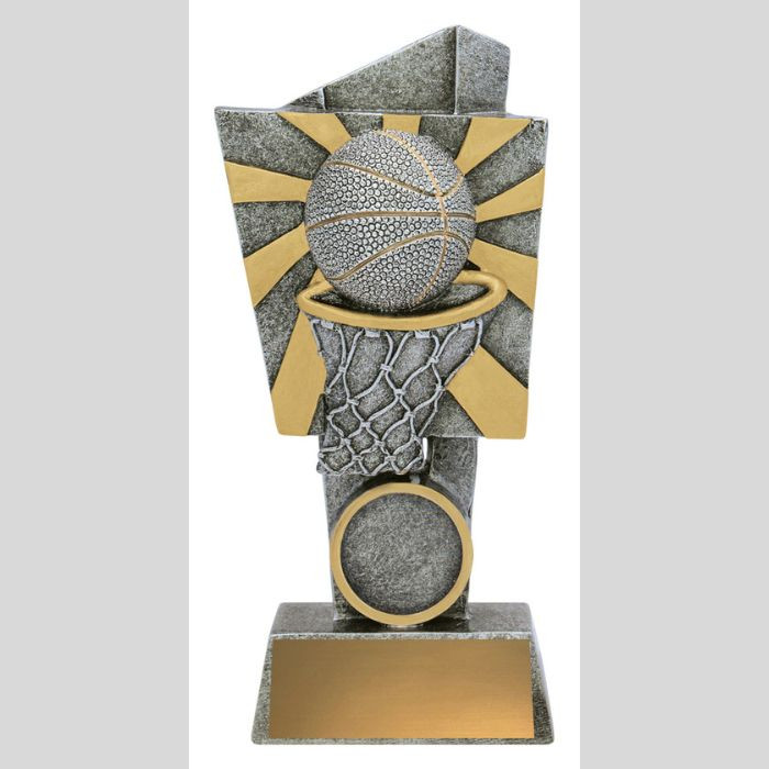 The Basketball Tango Trophy is a stylish and energetic award designed to honour achievements in basketball. Featuring a dynamic design that captures the motion and excitement of the game, this trophy is perfect for recognising individual excellence or team success. Its polished finish and customisable base make it a standout choice for any basketball awards ceremony.