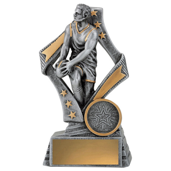 Aussie Rules Flag Player Trophy - Male