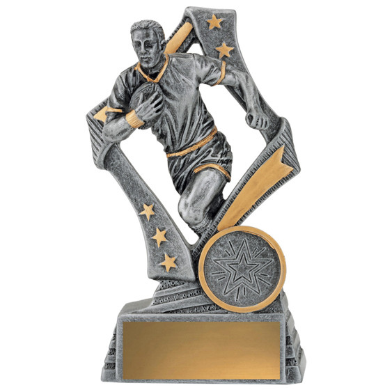 Aussie Rules Flag Player Trophy - Male
