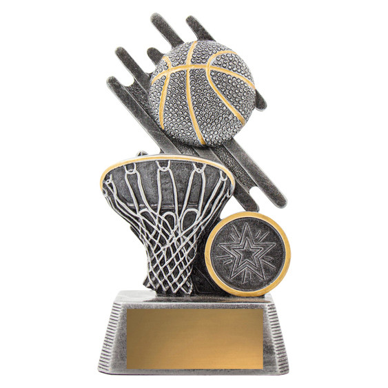 The Basketball Zoom Trophy is a dynamic and modern award, perfect for celebrating outstanding basketball achievements. Featuring a bold design with basketball-themed elements, this trophy is crafted for impact and durability. Ideal for players, teams, or special basketball events, it provides a striking way to honour success on the court.