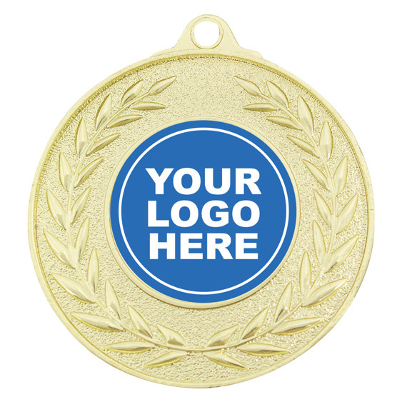 Classic Wreath Medal - Gold