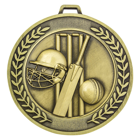Prestige Medal Cricket - Gold