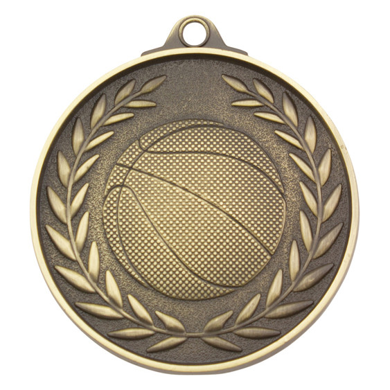 Basketball Antique Gold Medal