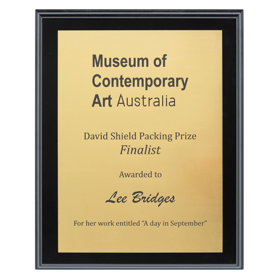 The Engraved Plaque in Brushed Gold is the perfect intersection of prestige and value. By pairing a sleek, professional black backing with a high-performance FlexiBrass plate, this award delivers the high-end look of solid metal without the premium price tag. The brushed gold surface provides a sophisticated, non-glare finish that makes your recognition feel substantial, modern, and profoundly earned.