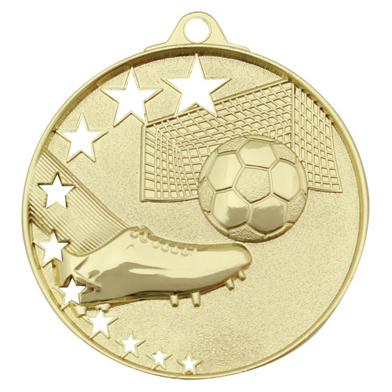 Football (Soccer) Stars Medal - Gold