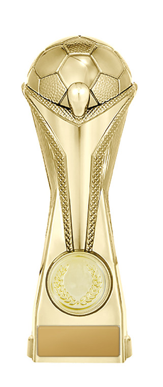 Celebrate the ultimate pinnacle of football achievement with the Gold Football World Cup Trophy. Instantly recognisable and steeped in glory, this iconic trophy replicates the majestic design of the world’s most coveted football prize. Featuring a brilliant gold finish and an elegant engravable base, it is the premier choice for clubs and tournaments looking to bestow a world-class honor upon their champions.
