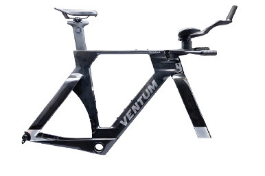 The Ventum Tempus Frameset gives athletes the opportunity to build their ideal TT or Triathlon bike.