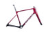 Ventum NS1 road bike frameset with hourglass head tube, internal cable routing, UDH compatibility, and clearance for 700x35c tires.