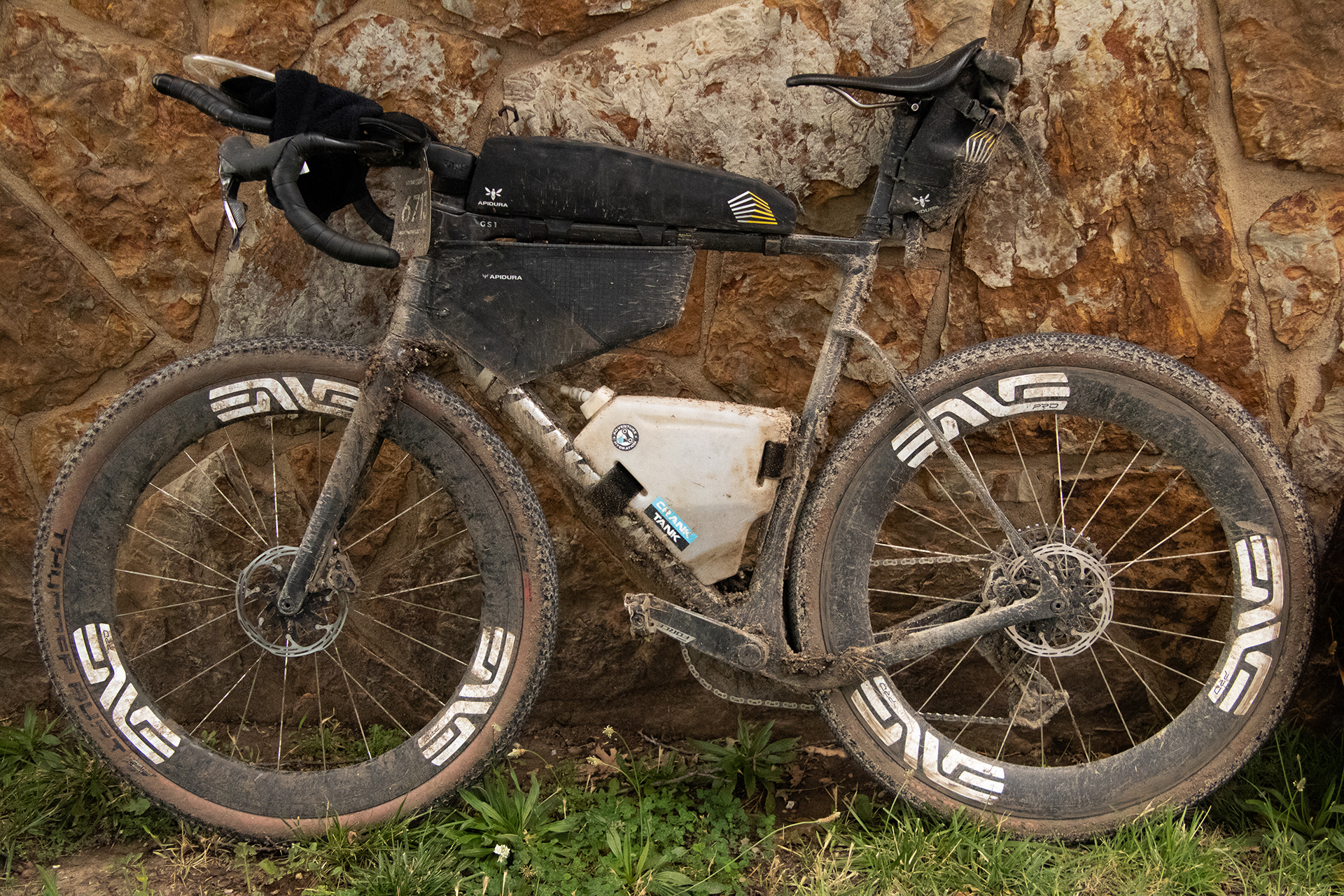 Matthew Lefthand before Unbound Gravel XL 2026 - Ventum