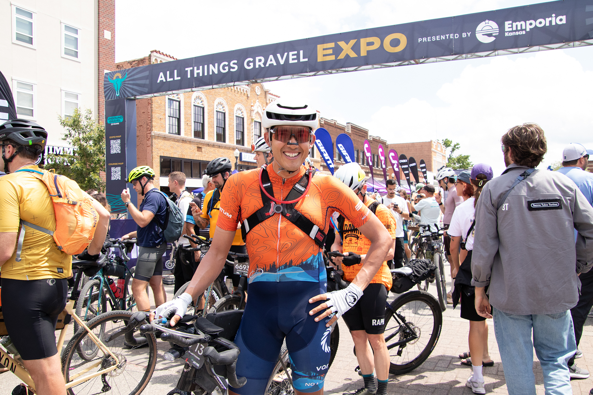 Matthew Lefthand's Ventum bike after Unbound Gravel