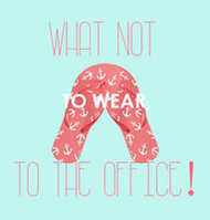 What not to wear to the office!