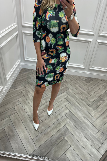 Rainbow Irish Bodycon Dress