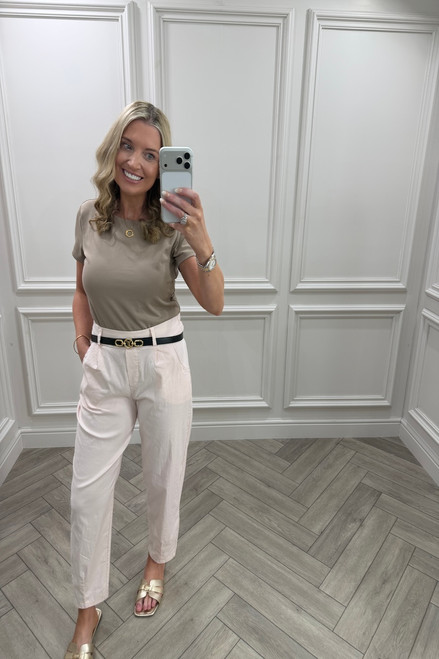 Baby Pink  Mom Magic Trousers