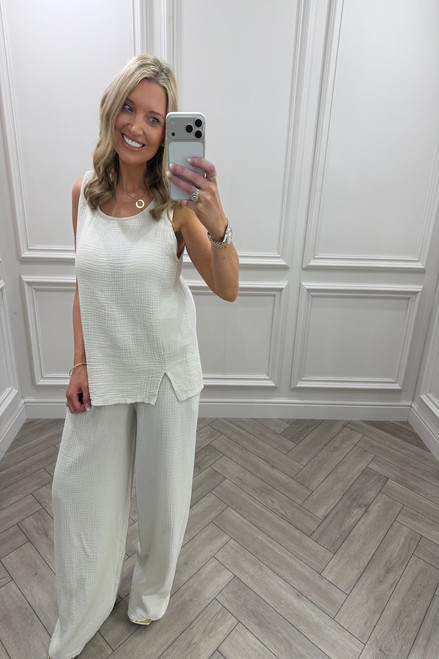 Stone Allure Cotton Co-Ord Set