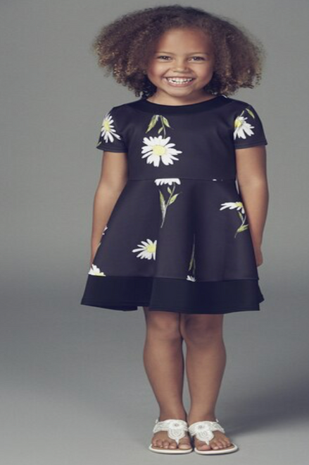Children's Mimi Black Skater Dress - Want That Trend