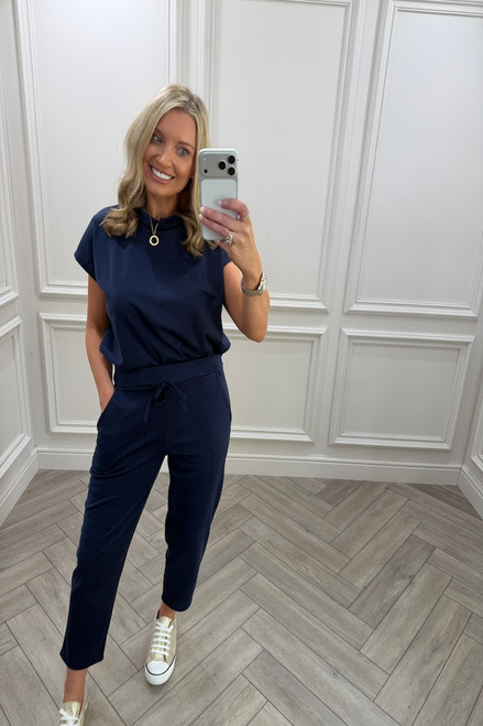 Alba Navy Lounge Set