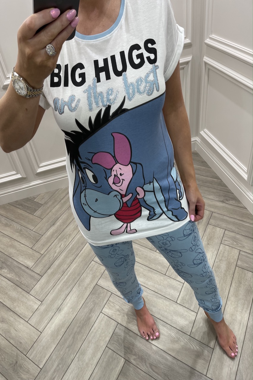 Disney Eeyore 'Big hugs are the best'  PJ'S